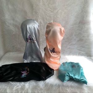 Bonnets buttons double layer long